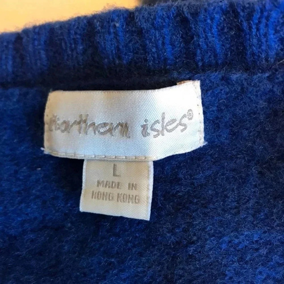 Northern Isles 100% Wool Women Jacket Size L - Picture 4 of 6